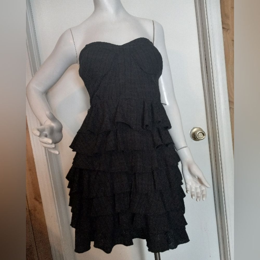 GB Juniors Fringe Strapless Drrss Size 3